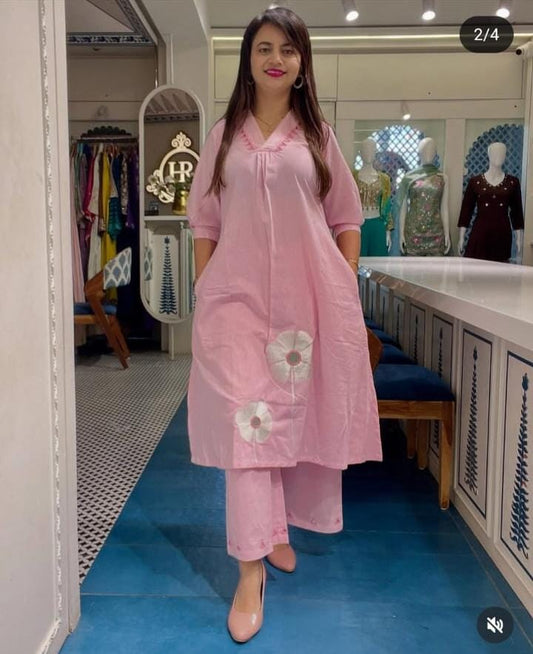 Embroidery aari work special cord-sets