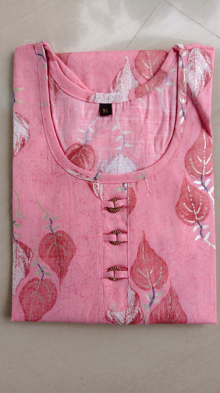 Soft Rayon capsule printed Kurtis