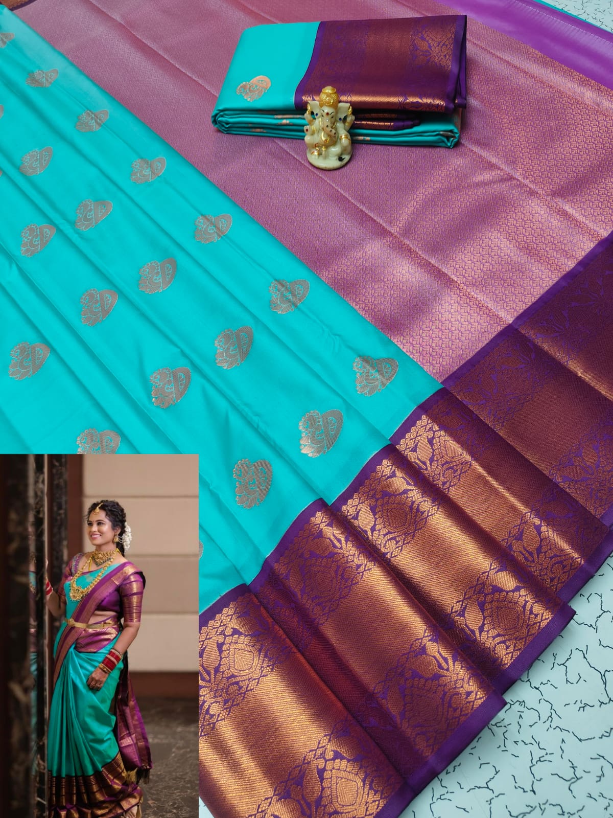 Mangalyam Korvai Kottanji Tana Soft Silk Saree