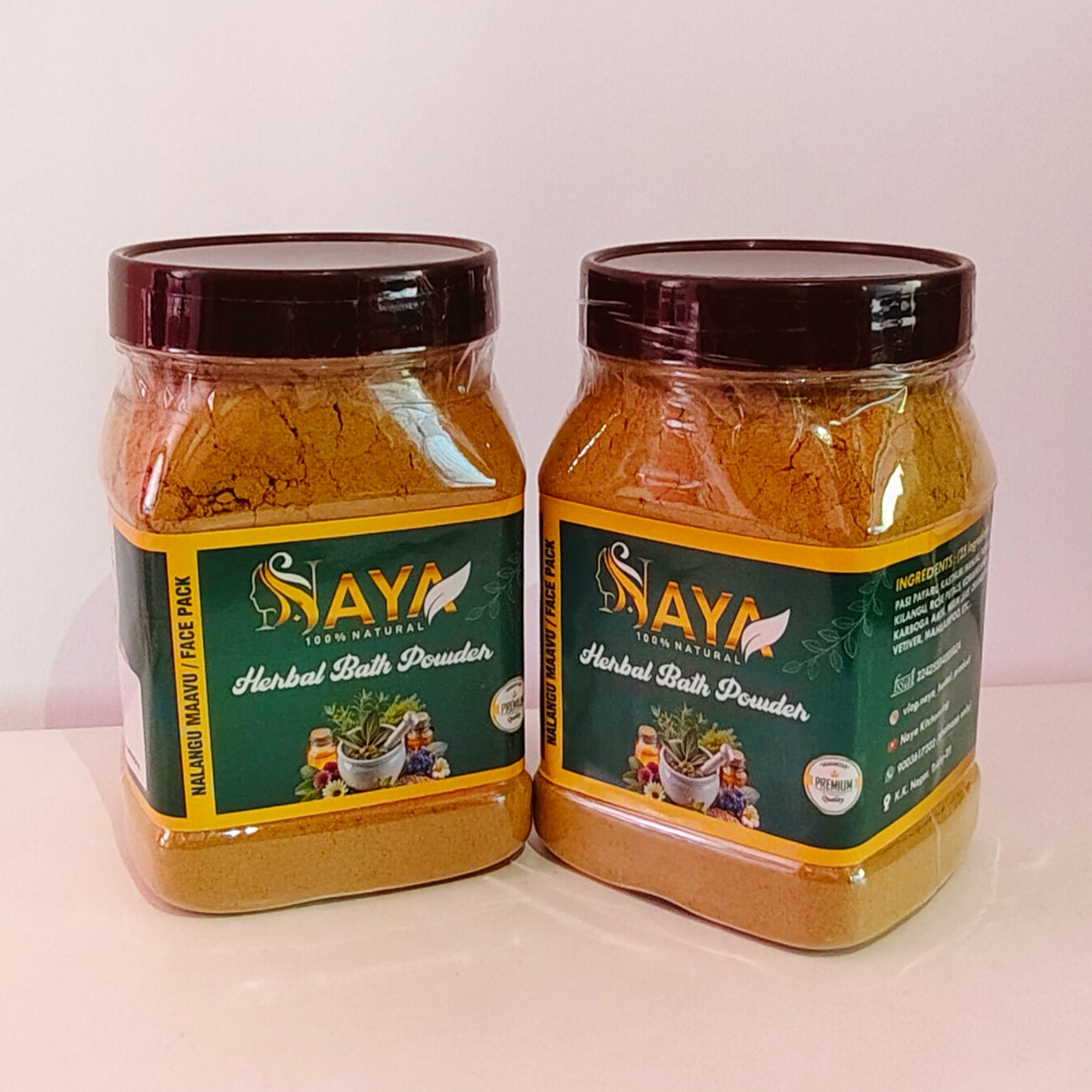 500gm Herbal Bath Powder | Nalangu Maavu