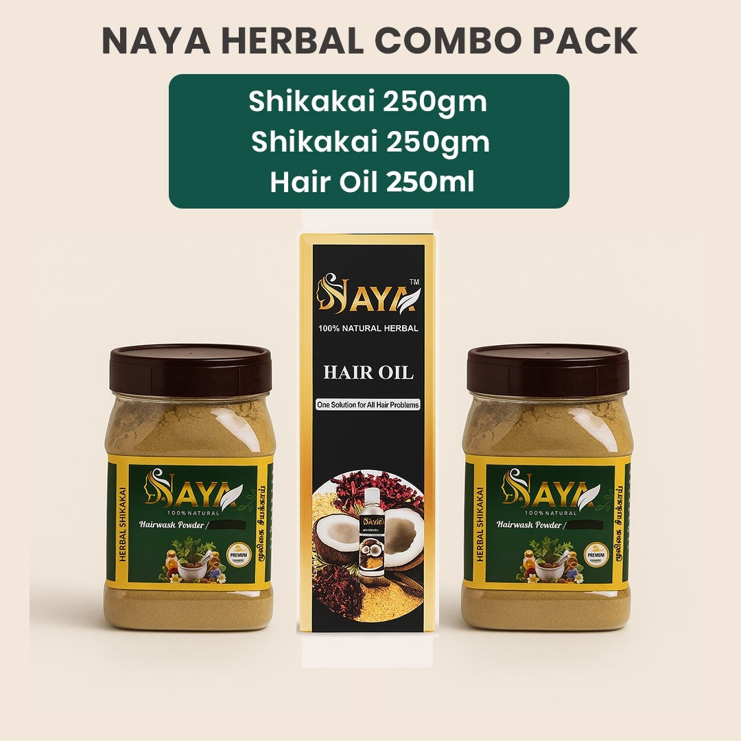 Shikakai 250gm, Shikakai 250gm, Hair oil 250ml