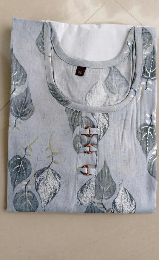 Soft Rayon capsule printed Kurtis