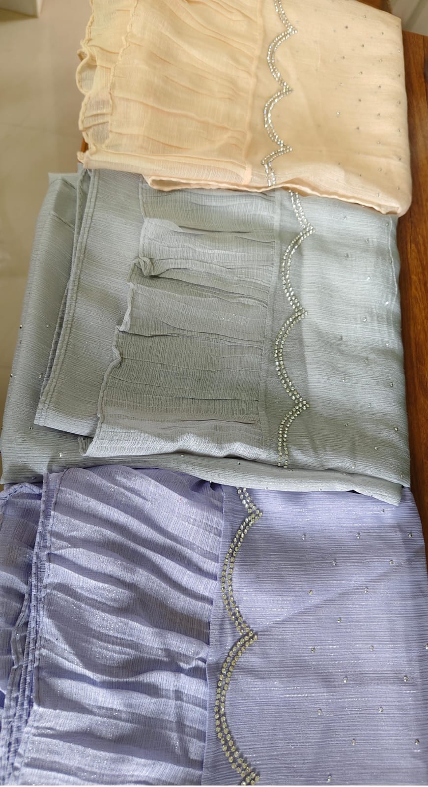 Metalic shimer Jharkhand diamond Hijab