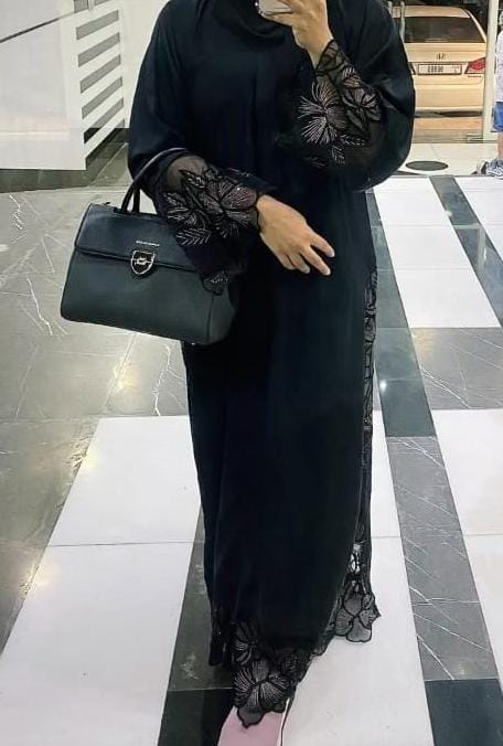 Lace burka - Premium Abayas from UAE