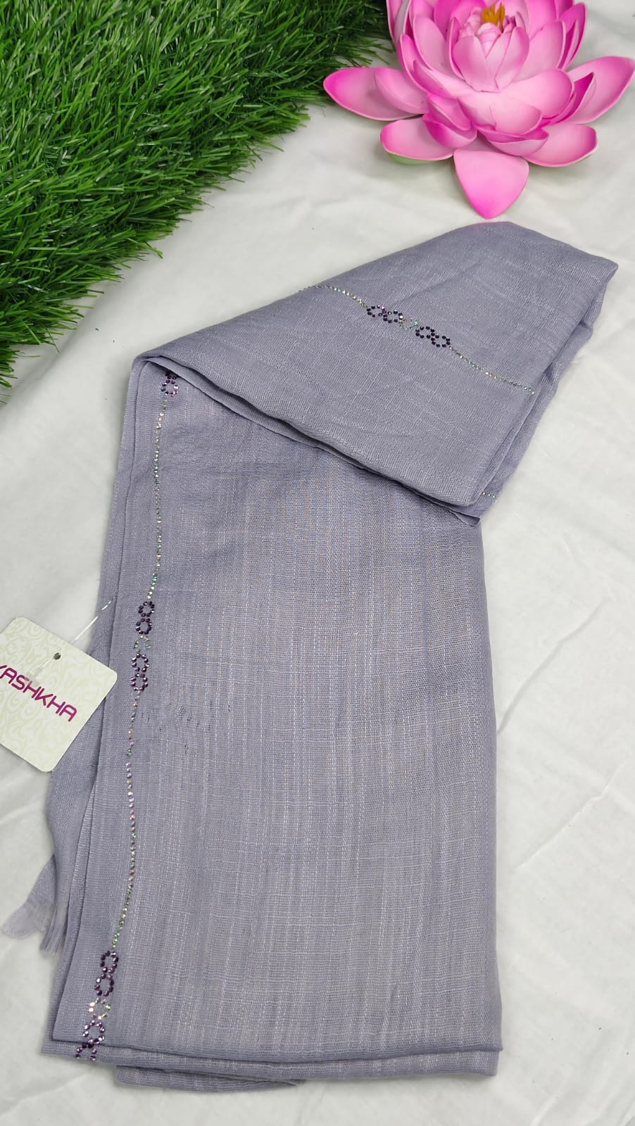 Kashkha imported cotton lenin hijab