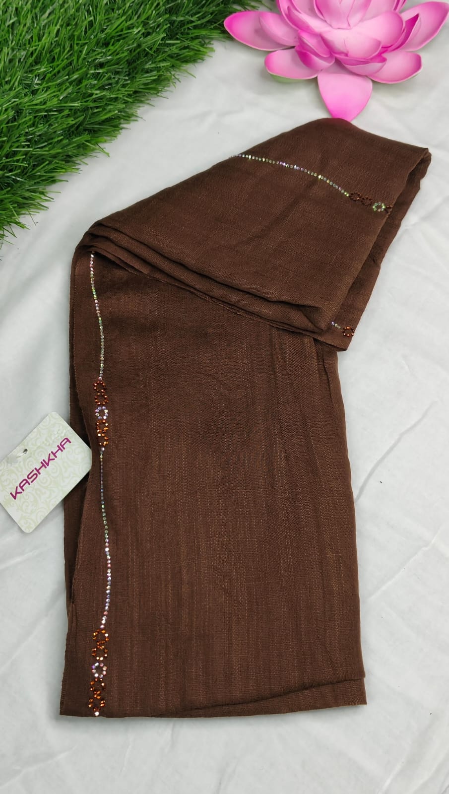 Kashkha imported cotton lenin hijab
