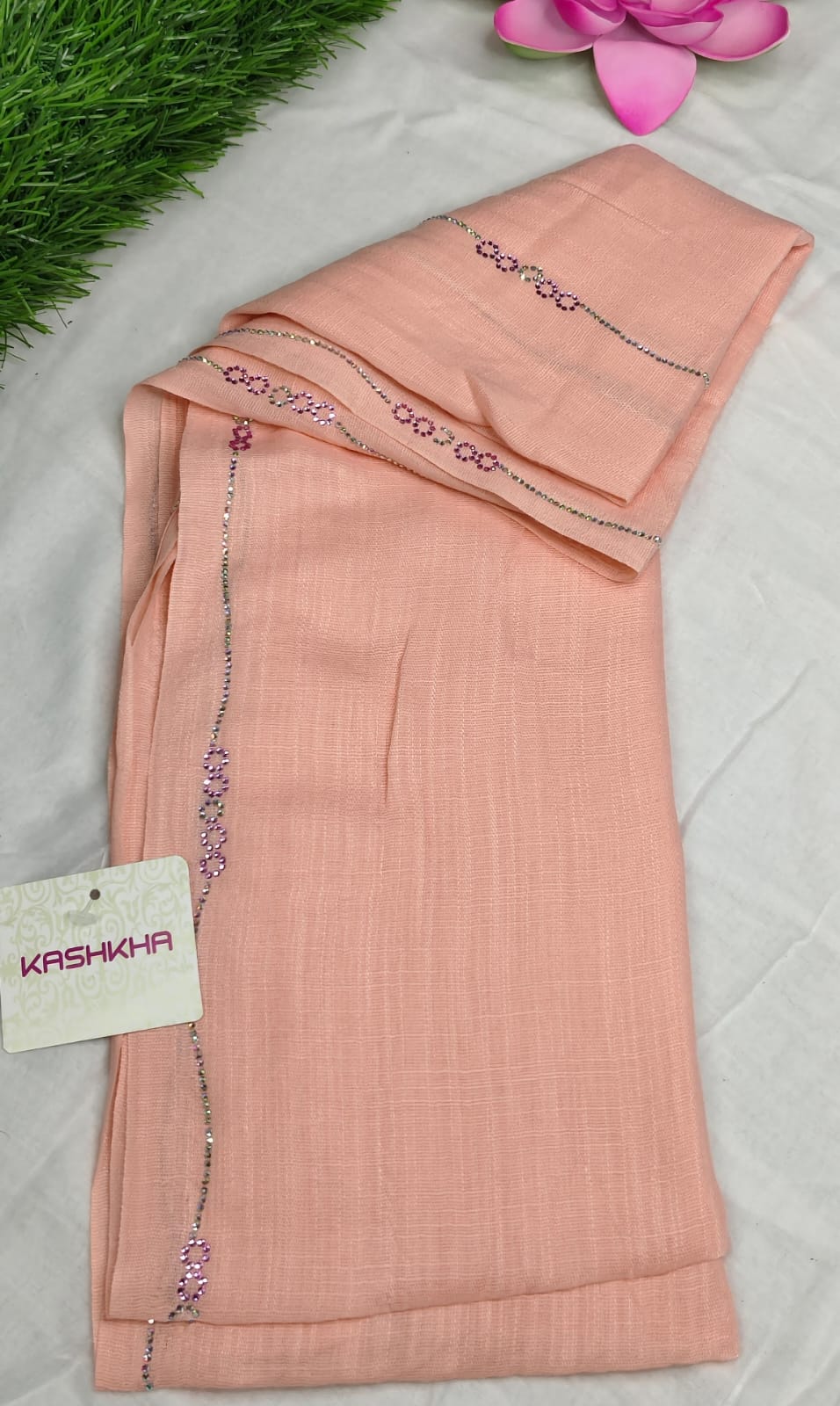 Kashkha imported cotton lenin hijab