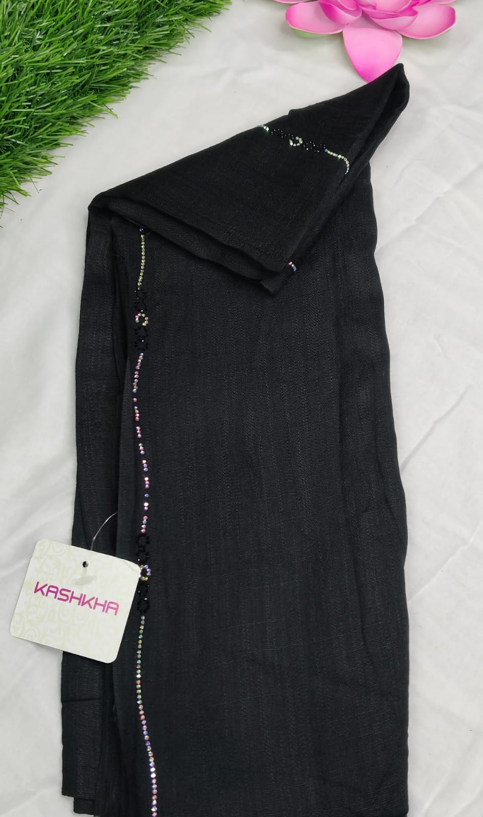 Kashkha imported cotton lenin hijab