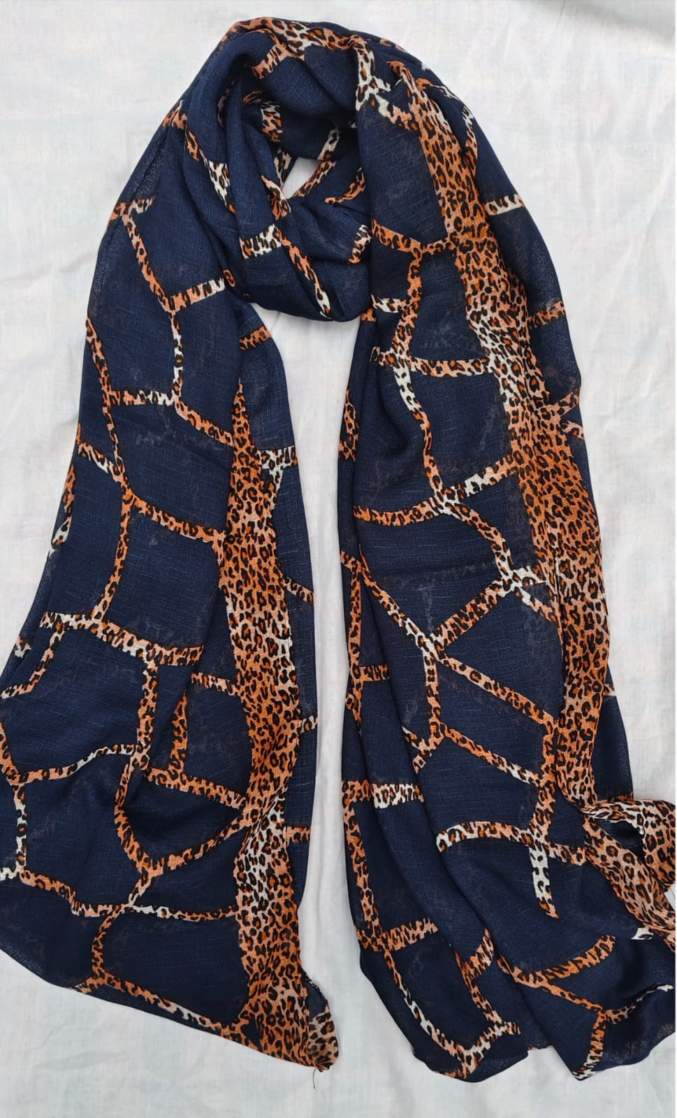 Slub Cotton With Digital Print hijab