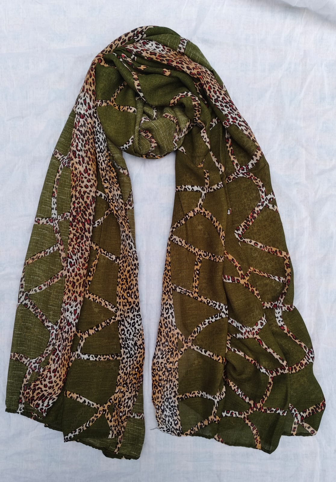 Slub Cotton With Digital Print hijab