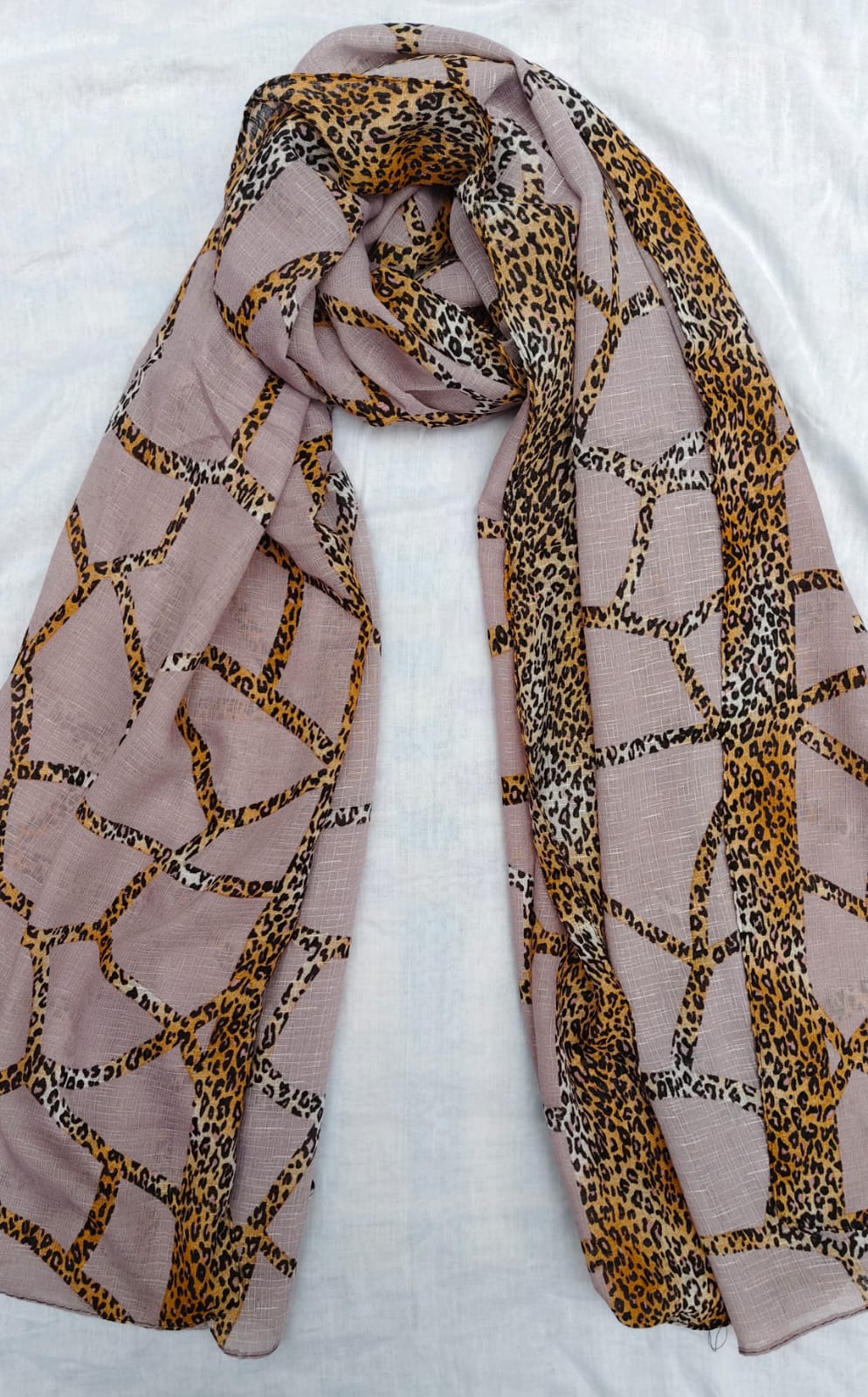 Slub Cotton With Digital Print hijab
