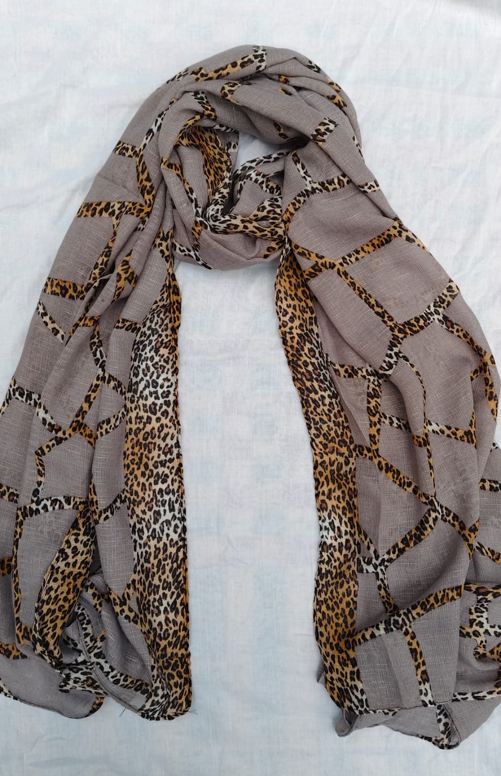 Slub Cotton With Digital Print hijab