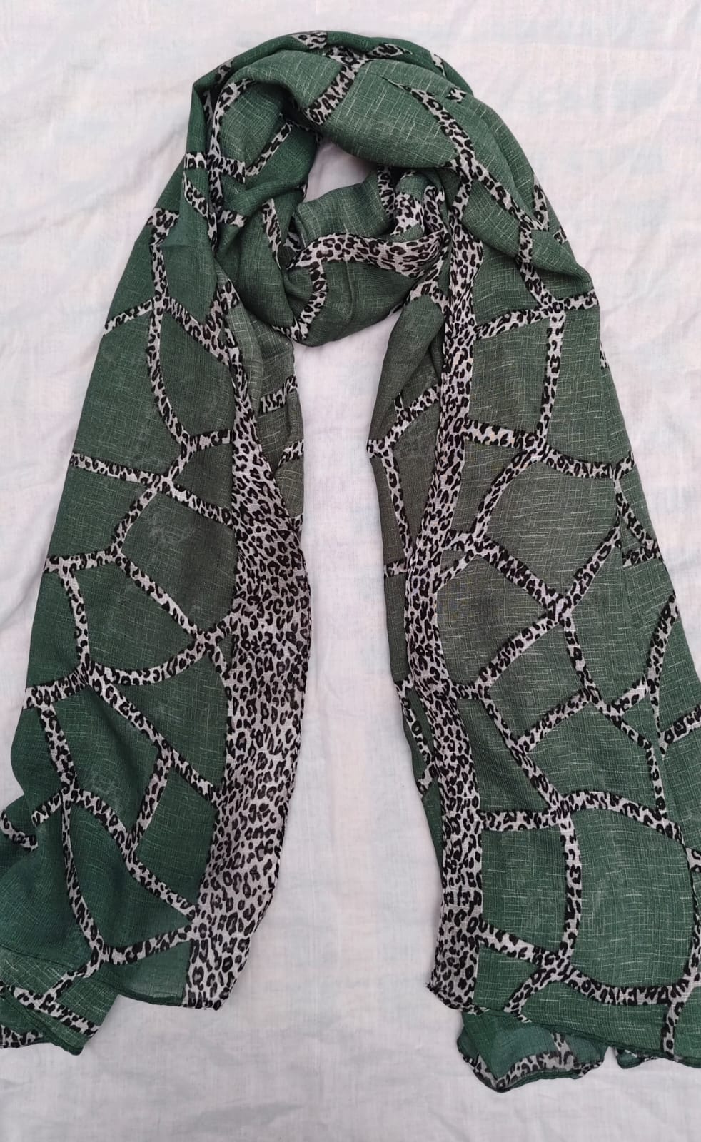 Slub Cotton With Digital Print hijab