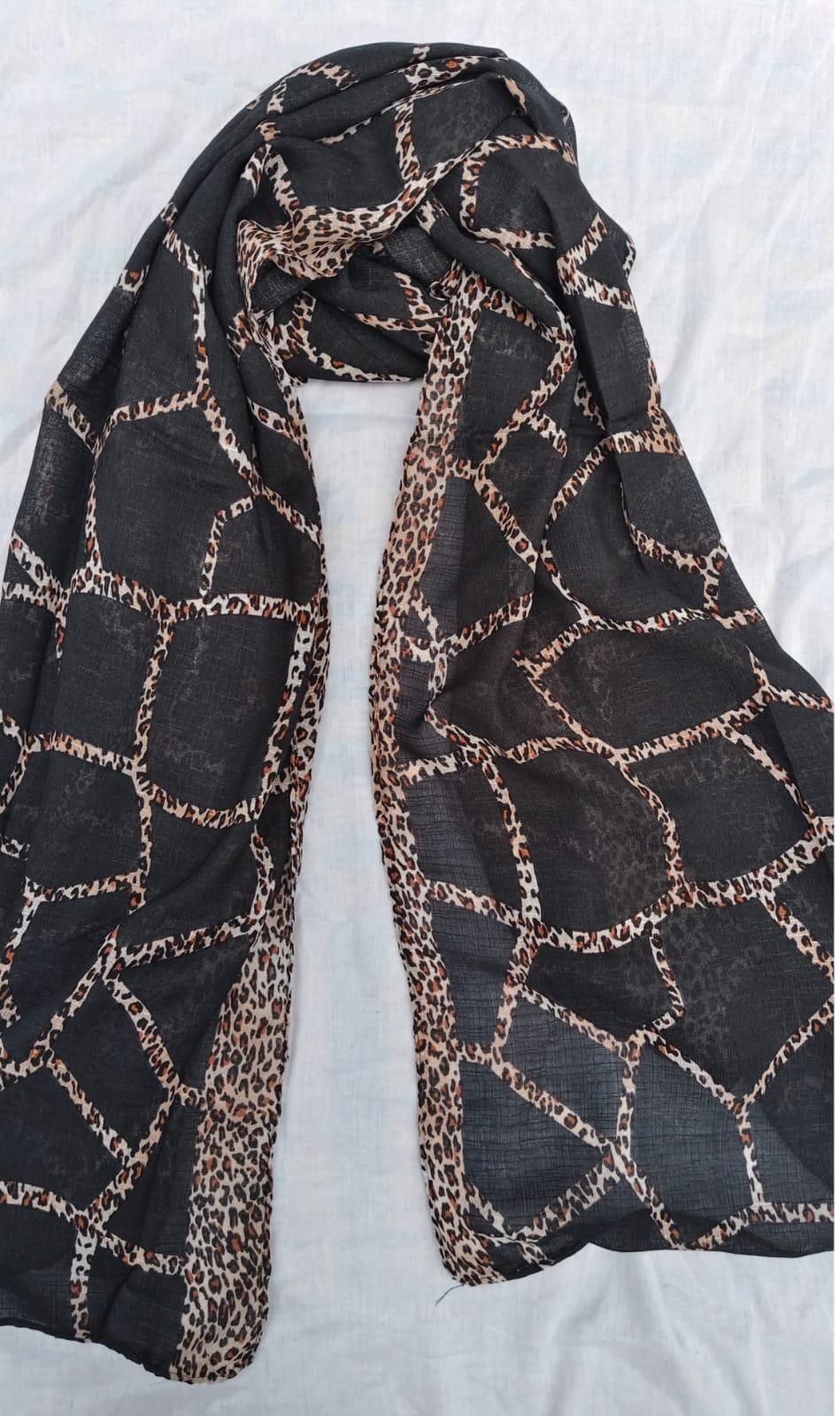 Slub Cotton With Digital Print hijab