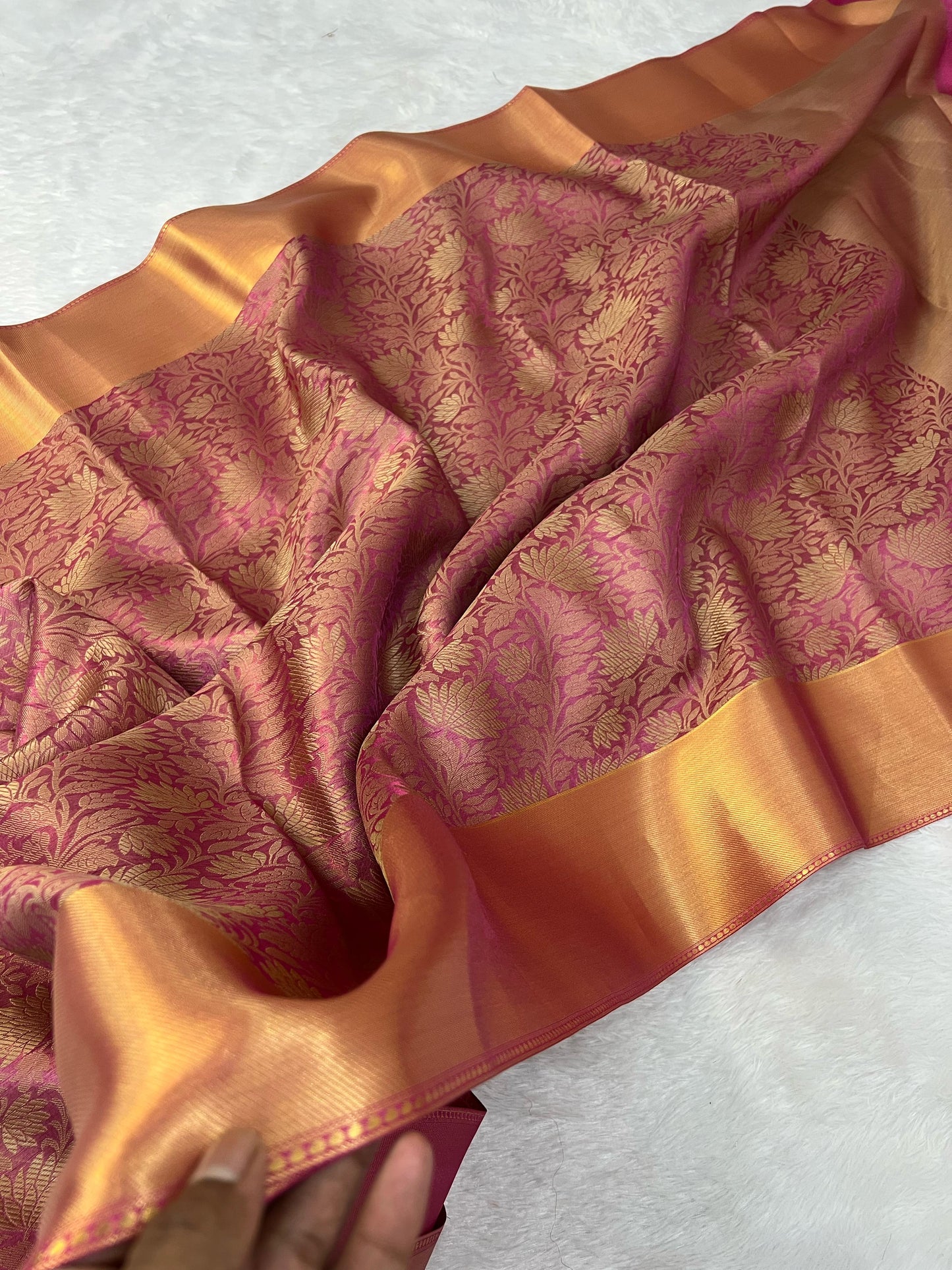Premium Banaras Soft Tissue Silk Saree