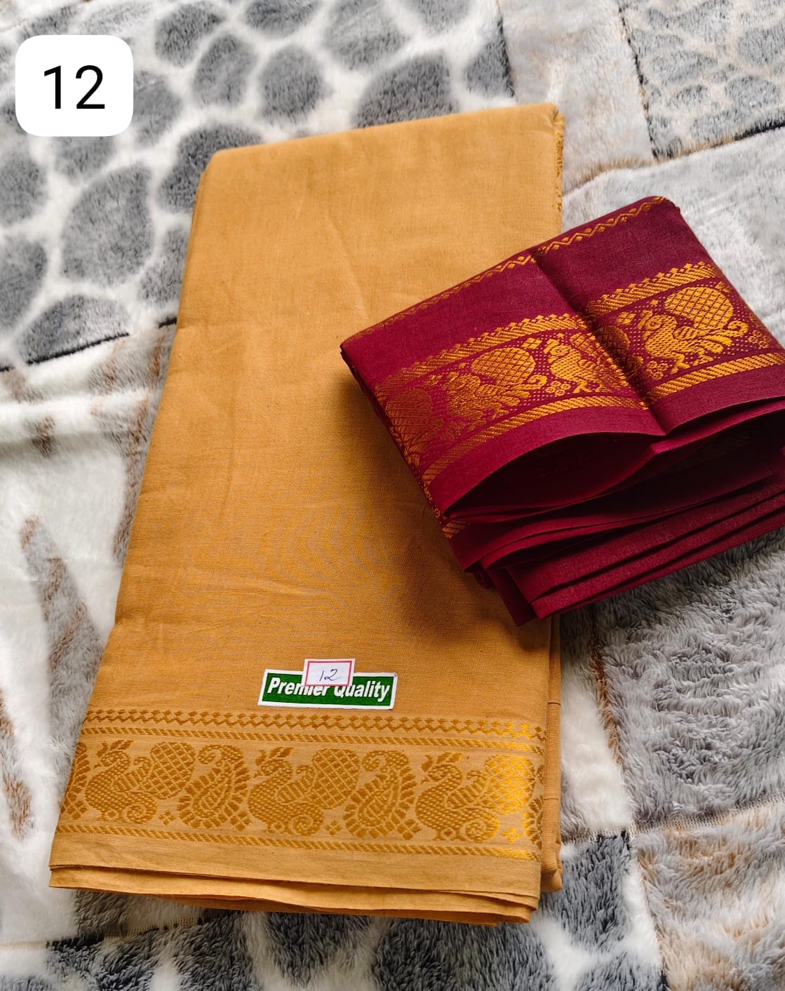 Tradition Sungudi Plain Cotton Saree