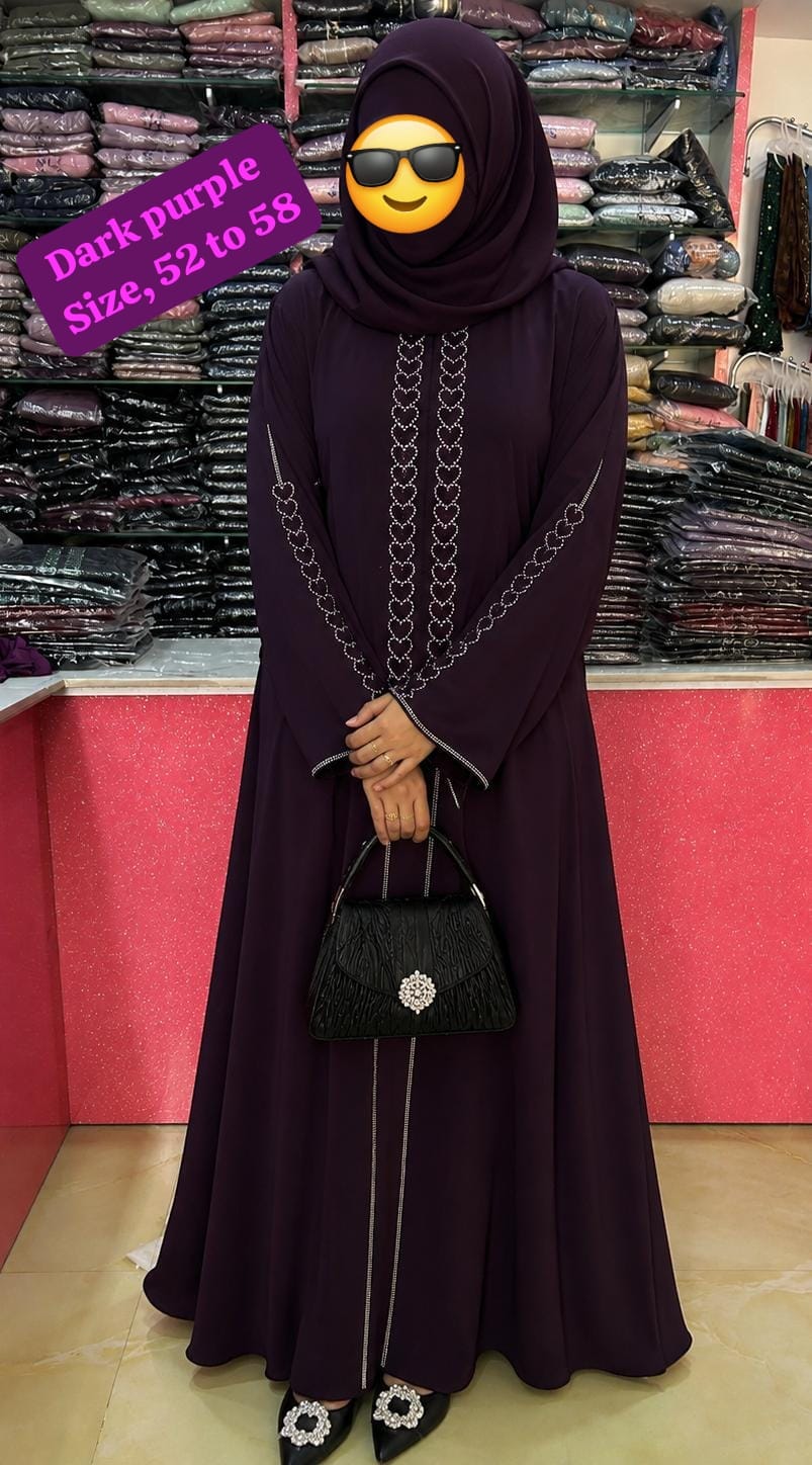 Budget Friendly Abaya Semi umbrella