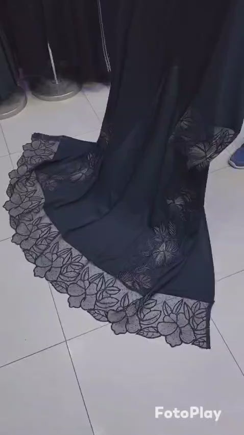Lace burka - Premium Abayas from UAE