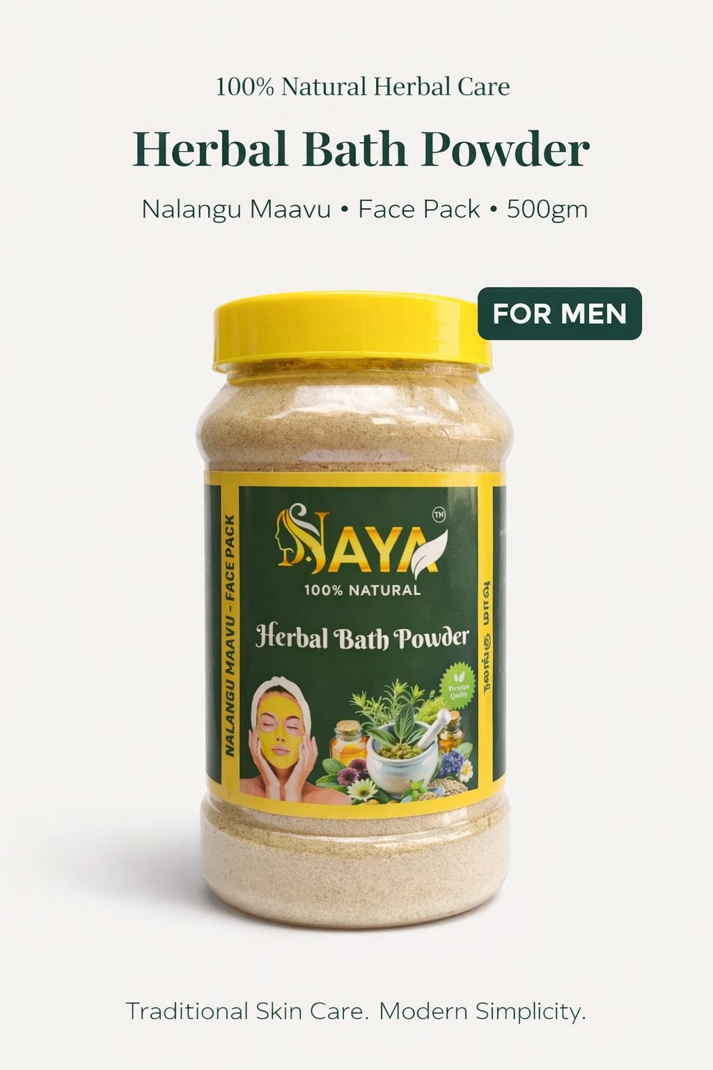 Herbal Nalangu Maavu Bath Powder